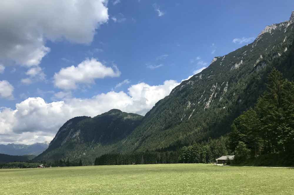 Wenige Kilometer weiter - eine scheinbar ganz andere Landschaft