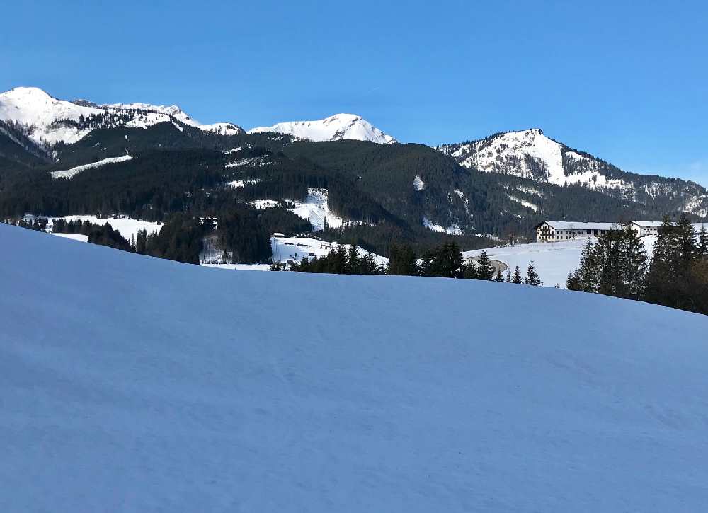 Loipe Achenkirch - landschaftlich schön ist die Guffertloipe auf dem Weg nach Steinberg