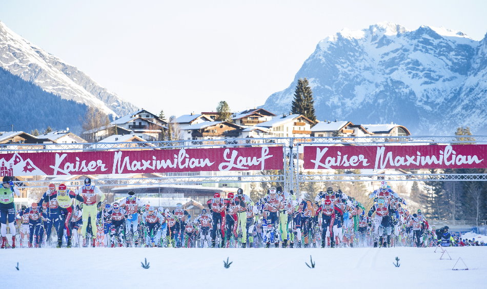 Der Kaiser Maximilian Lauf in Seefeld, Foto: Olympiaregion Seefeld, Stephan Elsler