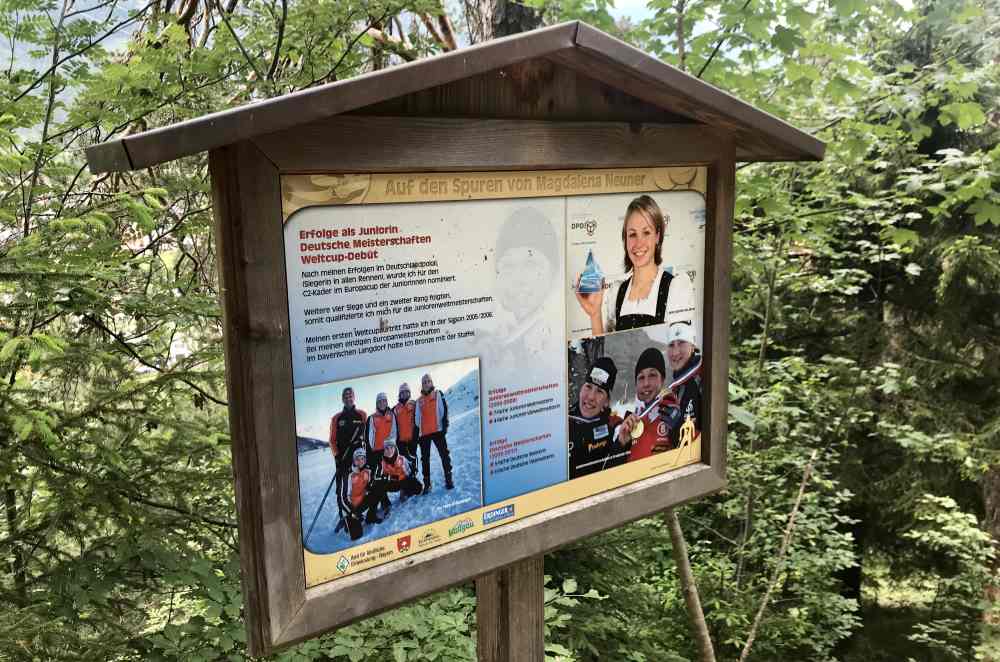 Magdalena Neuner Panoramaweg in Wallgau wandern