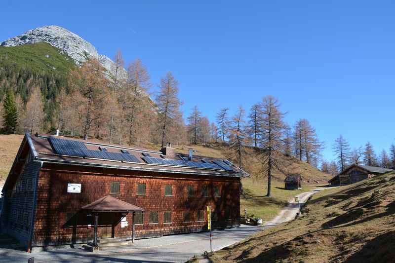 Die neue Magdeburger Hütte bei Innsbruck im Karwendel, Zirl