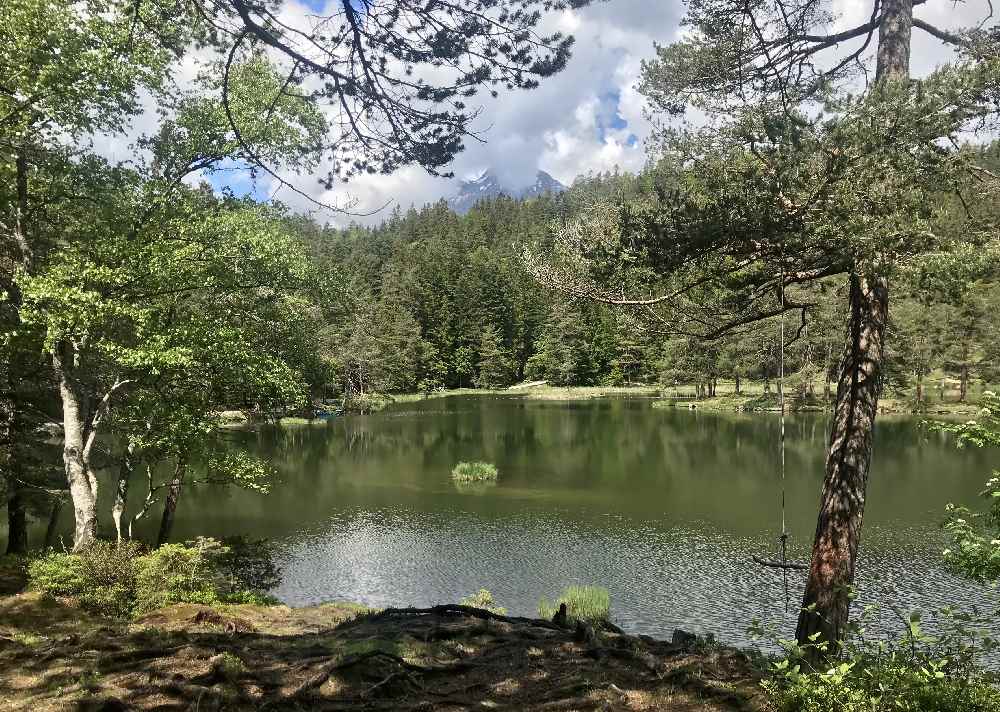 Möserer See Tirol - einmal rund um den See wandern