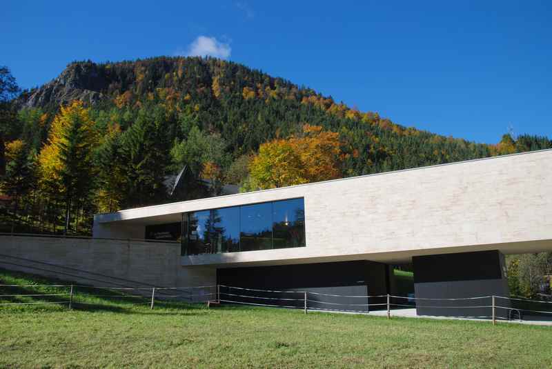 Das Naturparkhaus Hinterriss - Infozentrum über das Karwendel in der Eng