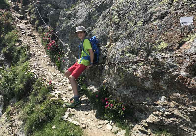 Auf die Neunerspitze wandern in den Tuxer Alpen