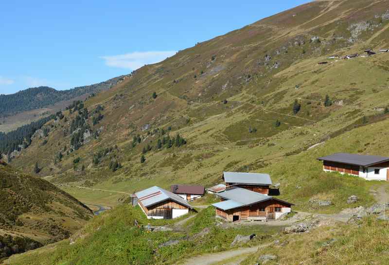 Wandern in Weerberg auf die Nurpensalm in den Tuxer Alpen