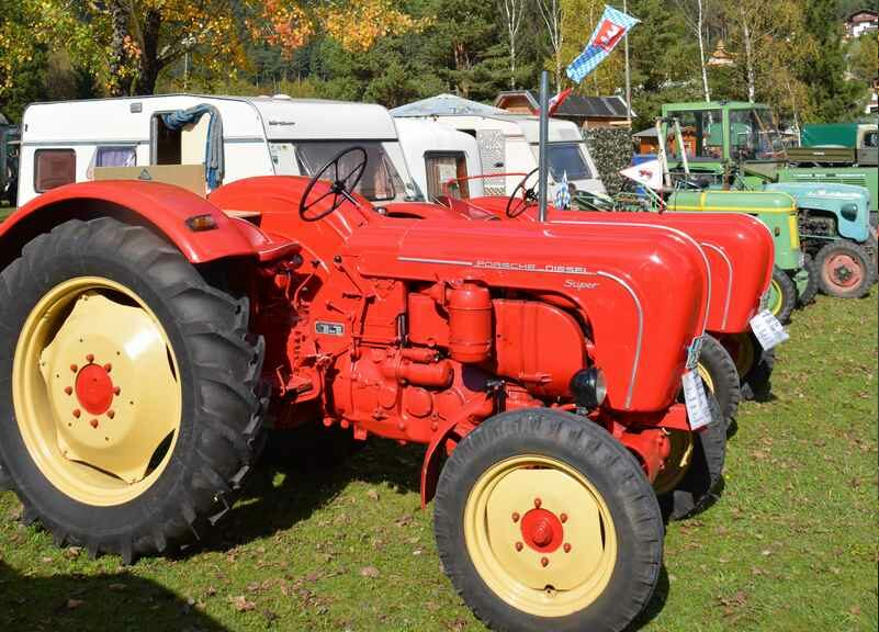 Ein echtes Oldtimer Traktortreffen am Achensee, für Besitzer und Zuschauer 