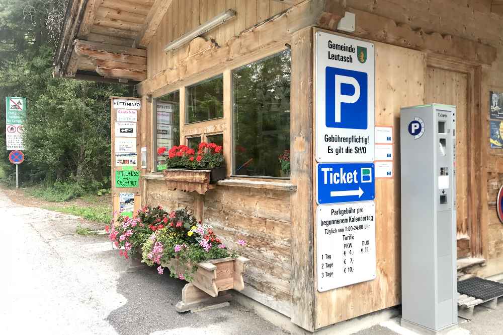 Wieviel kostet das Parken im Gaistal? Das sind die Parkgebühren in der Leutasch.