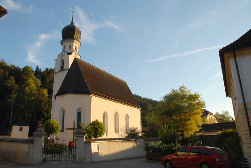 Die Kirche in Pill im Inntal