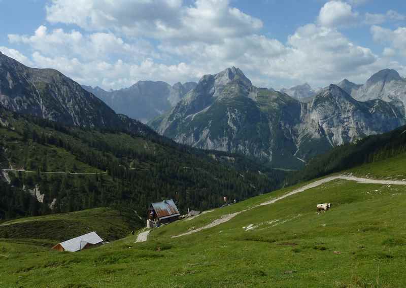 Tolle Achensee Wanderung auf die Plumsjochhütte im Karwendel