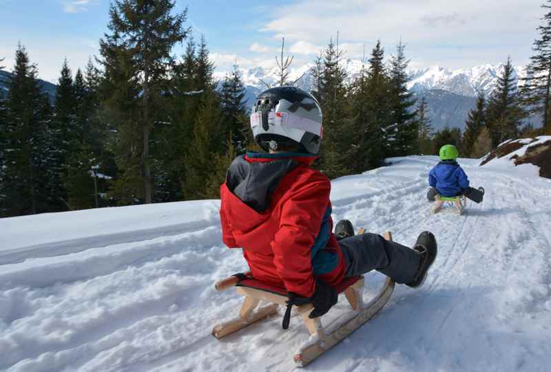 Rodelbahn Innsbruck - wir stellen die schönsten Rodelbahnen der Stadt in Tirol vor