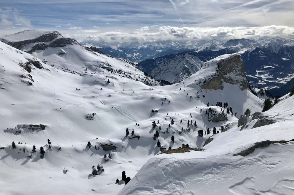 Rofan Skitour - auf dem Weg zum Hochiss