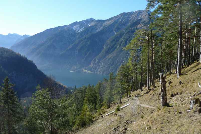 Vom Achensee auf die Alm im Rofan wandern