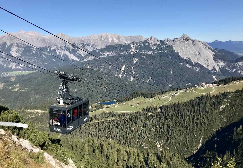 Rosshütte Bergbahn Seefeld - erstmals an Frohnleichnahm in Betrieb