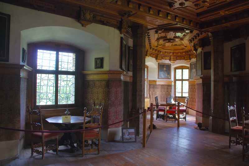 Die prunkvollen Innenräume machen das Schloß Tratzberg zu einer der beliebtesten Sehenswürdigkeiten in Tirol