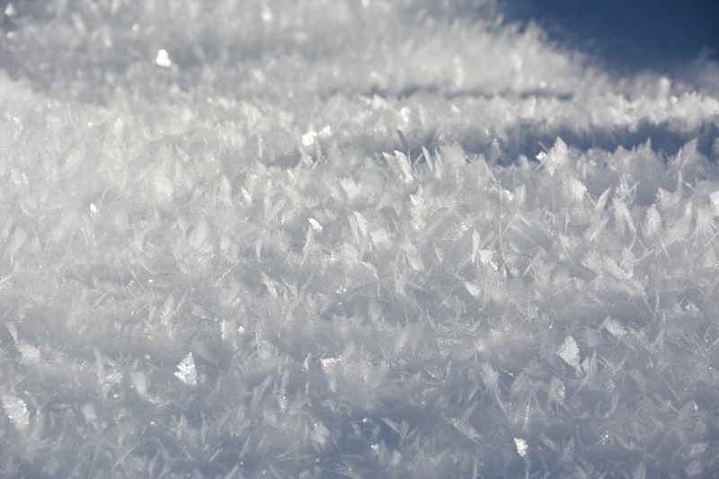 Naturerlebnis Winter: Die großen Schneekristalle bei der Schneeschuhtour