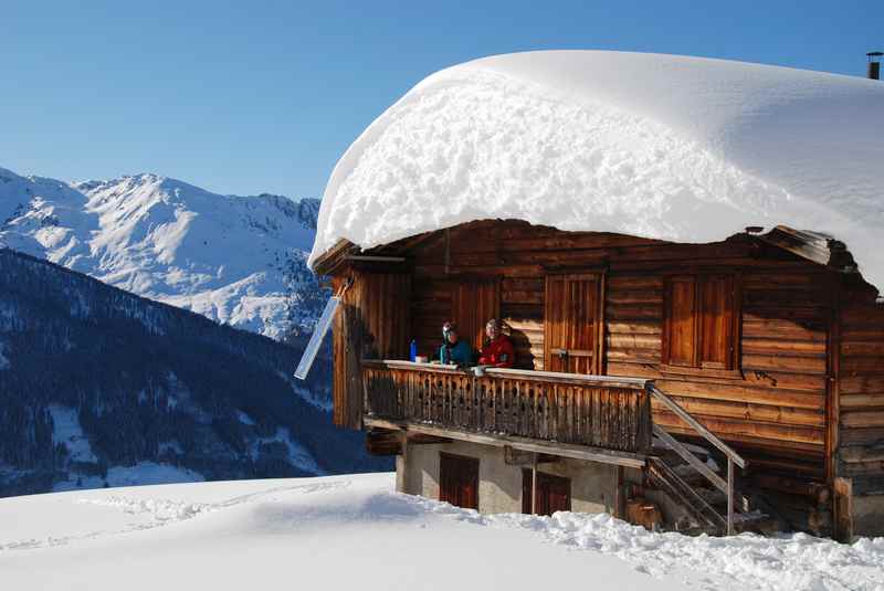 Besonders eindrucksvoll ist beim Schneeschuhwandern die Nähe zur Natur