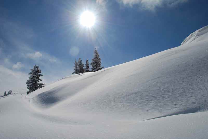 Dieses Hochgefühl von Winter gibt es beim Schneeschuhwandern im Karwendel