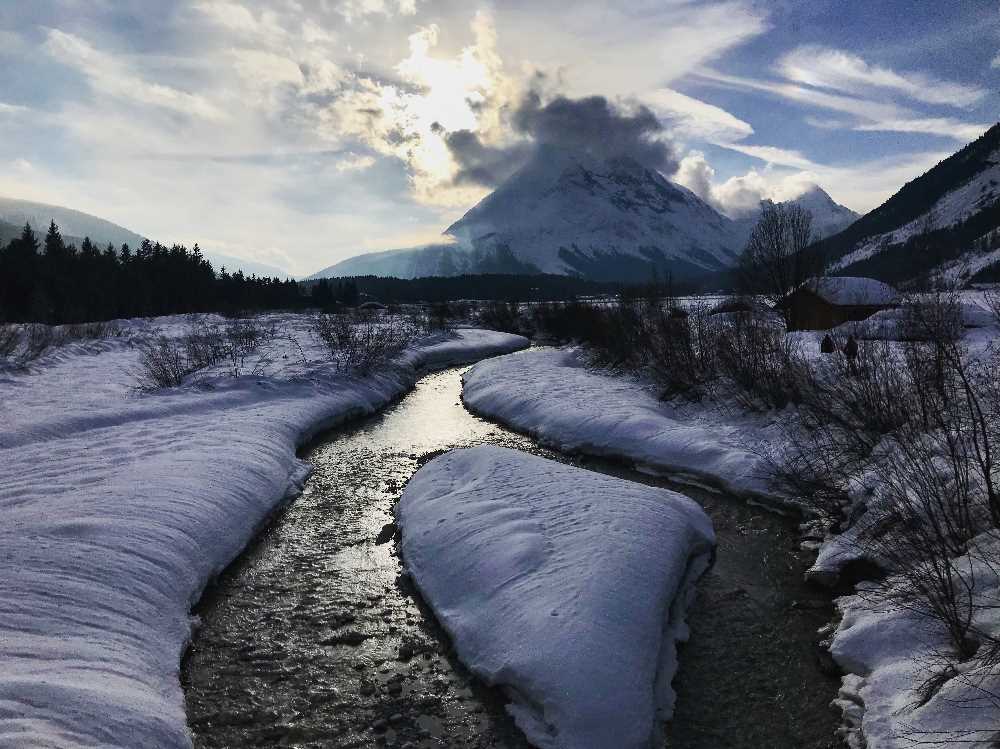 Traumhafte Erlebnisse auf der Schneewanderung im Januar durch die Leutasch