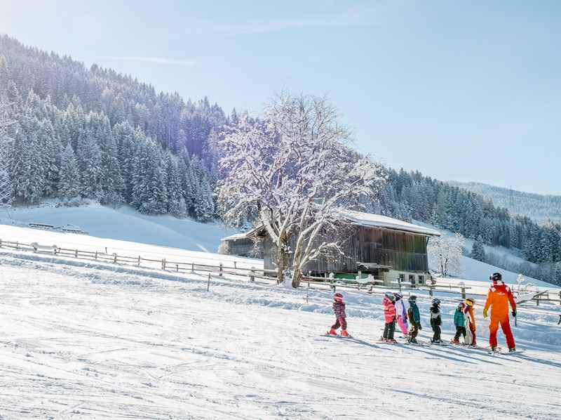 Gute Bedingungen für einen Skikurs in Tirol: Der Schwannerlift Weerberg