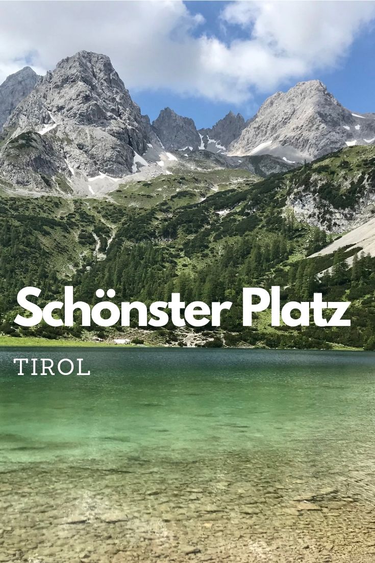 Der Seebensee wurde von den Zuschauern des österreichischen Fernsehens zum schönsten Platz in Tirol gewählt