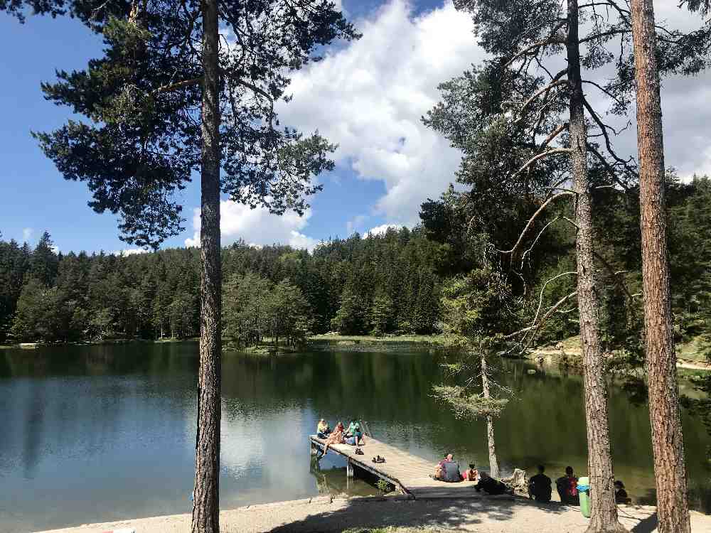 Das ist der Seefeld Sommer am Möserer See. Es gibt noch mehr Seen in Seefeld. 