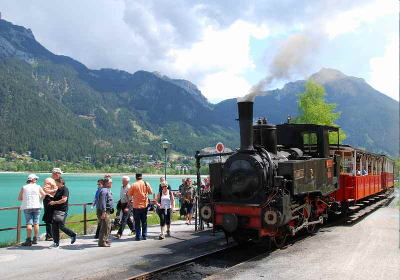 Achensee Sehenswürdigkeiten - das ist historische Achenseebahn