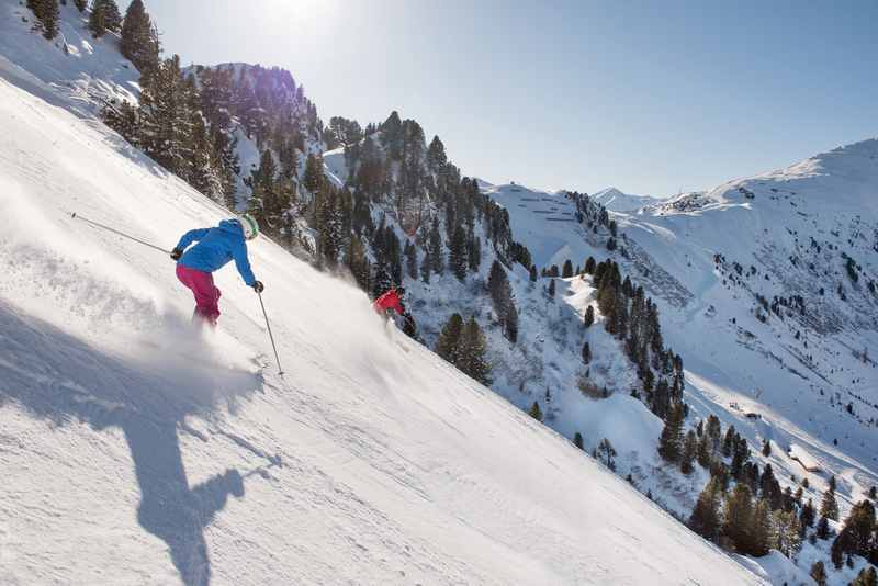 Das Skigebiet Mayrhofen hat die steile Harakiri Skipiste, Foto: Bergbahn Mayrhofen