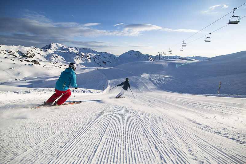 Perfekte Skipisten im Skigebiet Zillertal Arena, Foto: Zillertal Arena