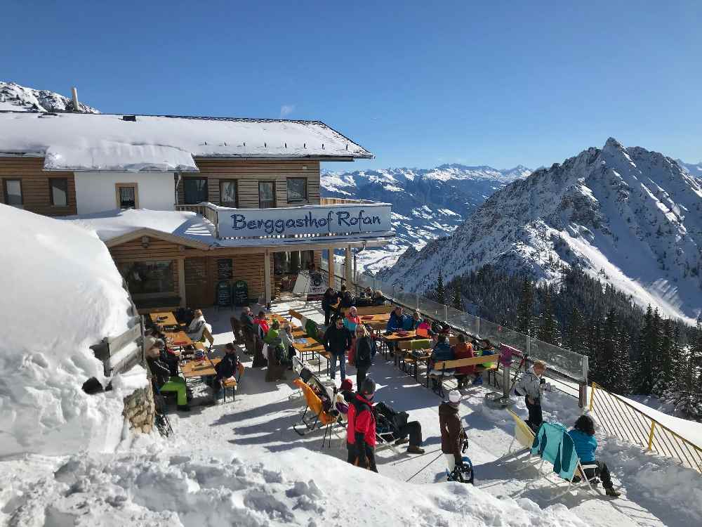 Gehört zir Skitour Rofanspitze - Einkehren beim Berggasthof Rofan