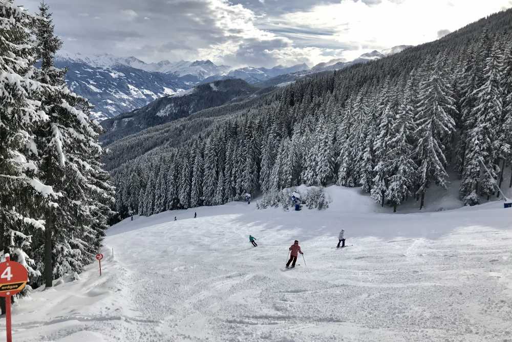 Pistenskitour am Spieljoch im Zillertal