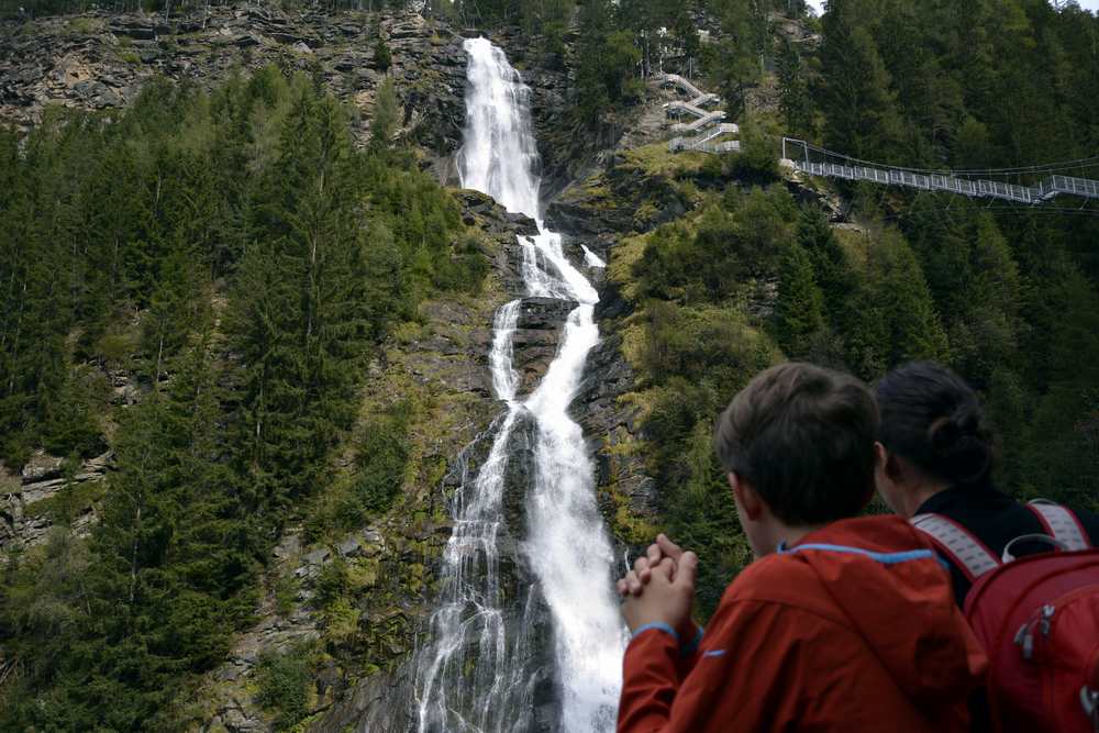 Stuibenfall Ötztal - der größte Wasserfall in Tirol. Lohnt sich anzuschauen!