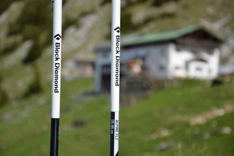  Ich teste die Black Diamond Wanderstöcke im Karwendel beim Bergwandern 