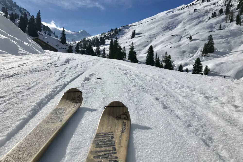 Auf Skitour im März in den Tuxer Alpen