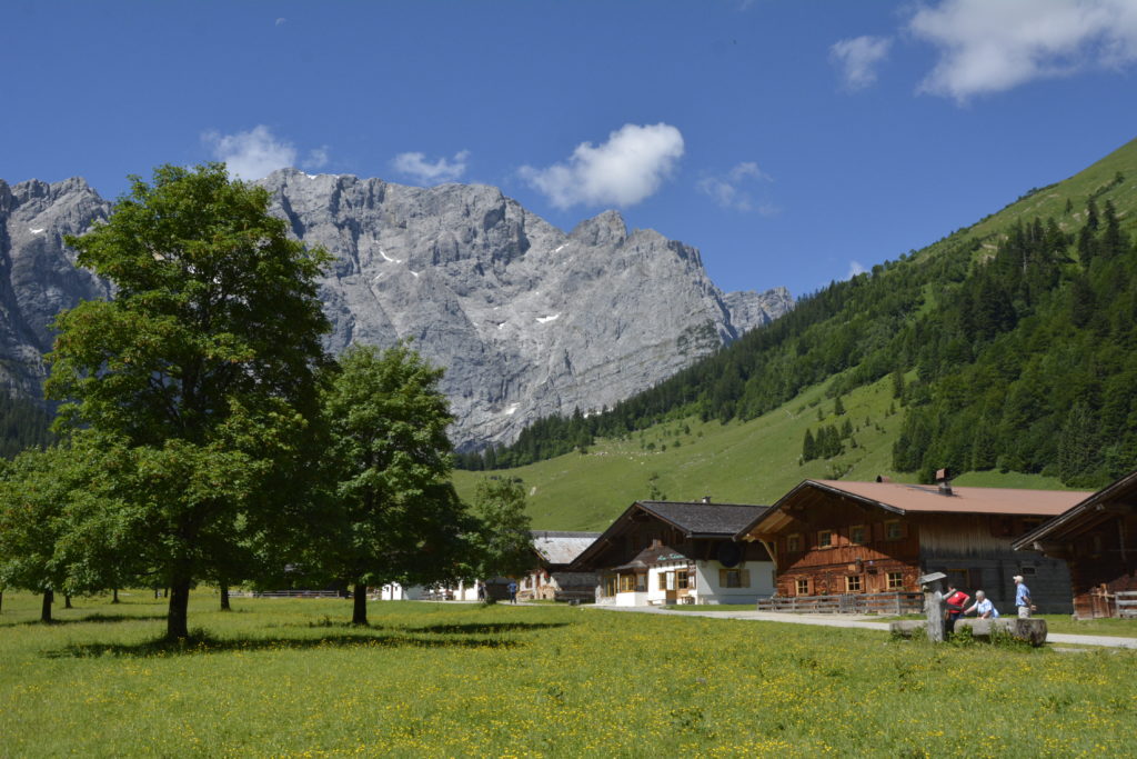 Von Vorderriss zur Engalm am Großen Ahornboden