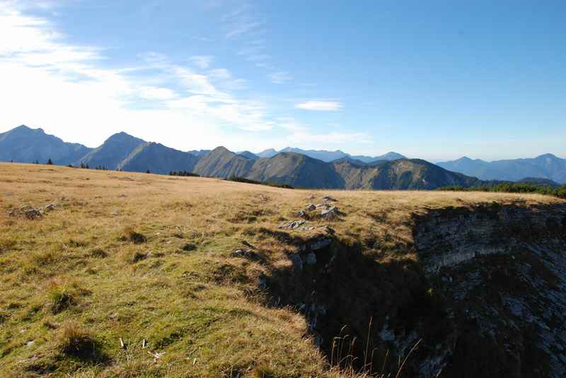 Vorderskopf wandern ab Kaiserhütte im Rißtal