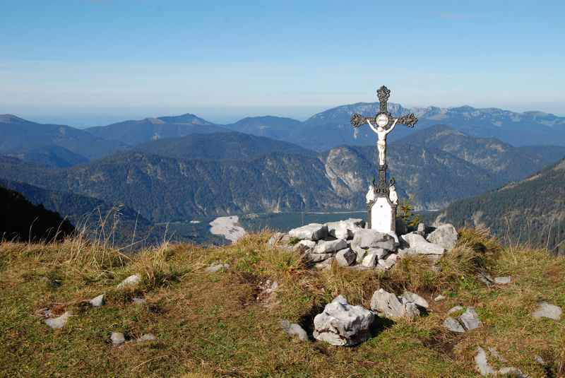 Auf den Vorderskopf wandern im Karwendel