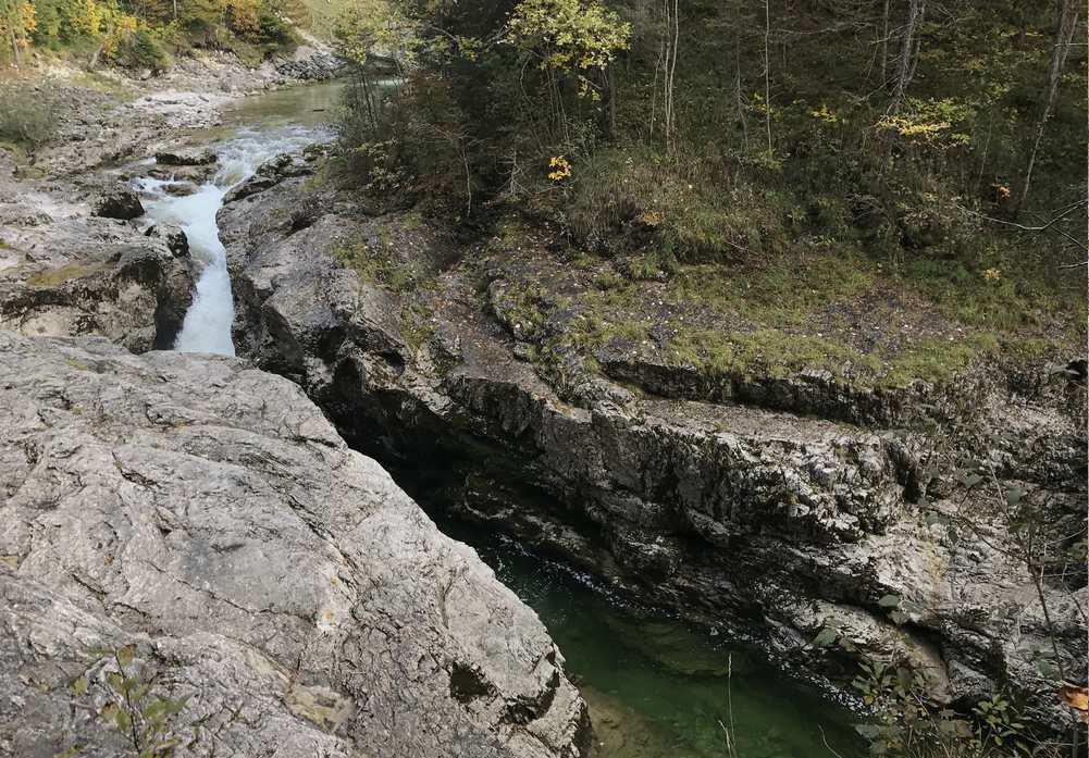 Walchenklamm: Ganz schmal ist diese Klamm in Bayern 