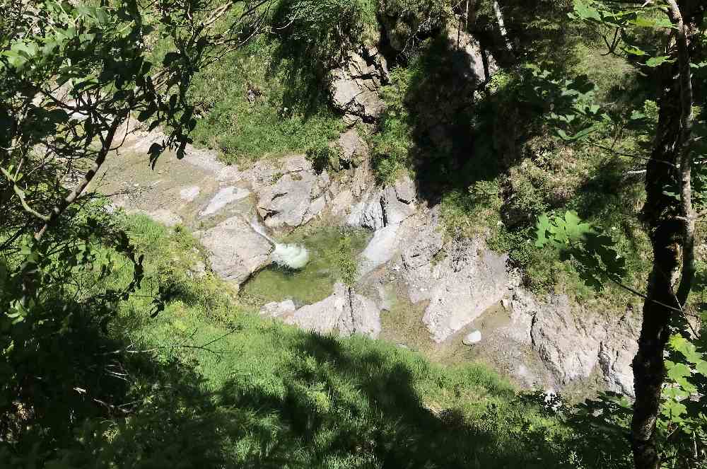 Heimgarten Wanderung via Walchensee Schlucht zurück an den See