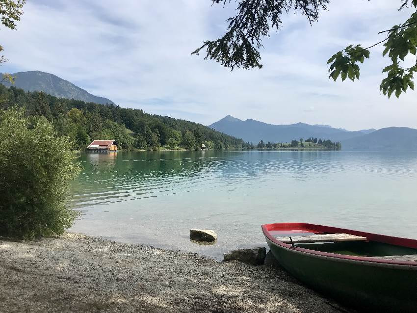 Wer will: Nach der Simetsberg Wanderung noch auf einen Abstecher zum Walchensee