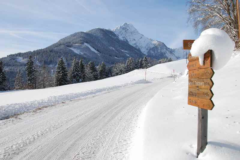 Stans winterwandern - so schön bei Neuschnee