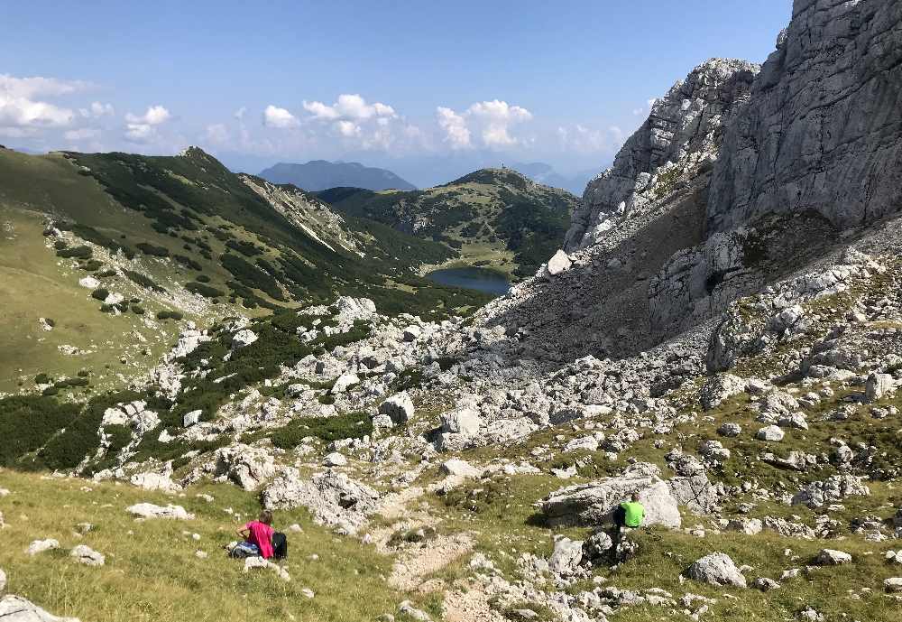 Das ist die faszinierende Berglandschaft auf dem Weg zum Zireiner See