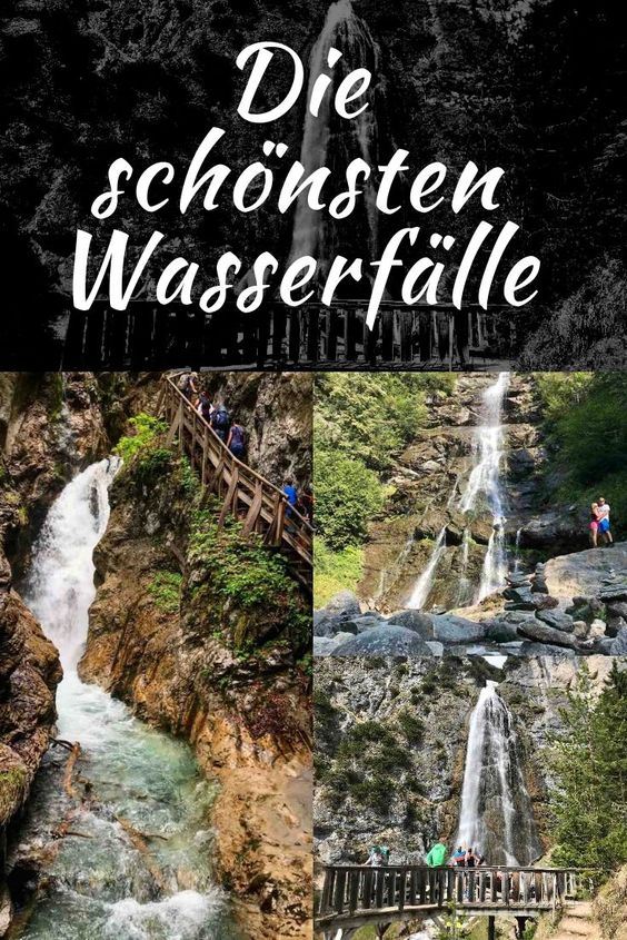 Schau sie dir an, die schönsten Wasserfälle!