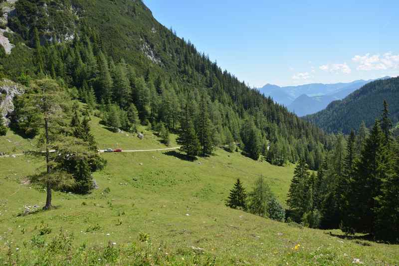 Das Weißenbachtal beim Achensee in Tirol