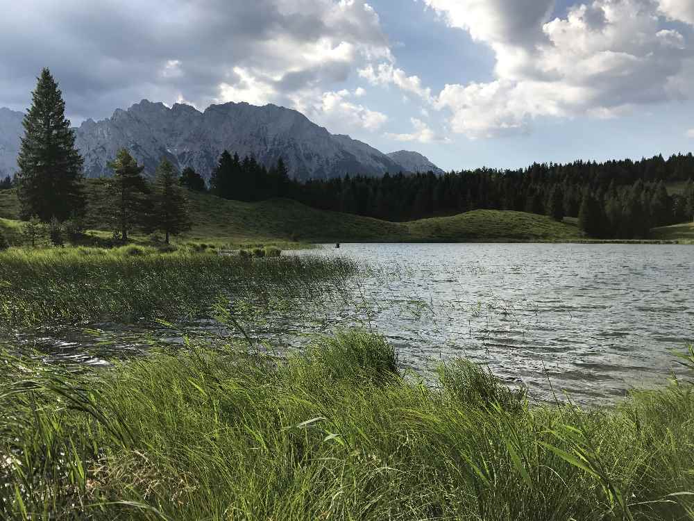 Der idyllische Wildensee am Kranzberg