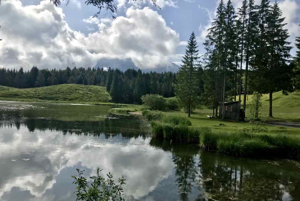 Der tolle Wildensee am Kranzberg neben der Wildenseehütte