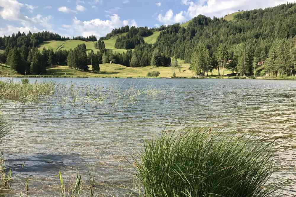 Rund um den Wildensee wandern und auf den Kranzberg in Mittenwald schauen