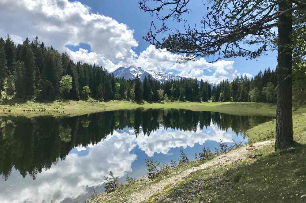 Seefeld in Tirol Rarität: Der Wildmoossee ist nicht jedes Jahr ein See! 