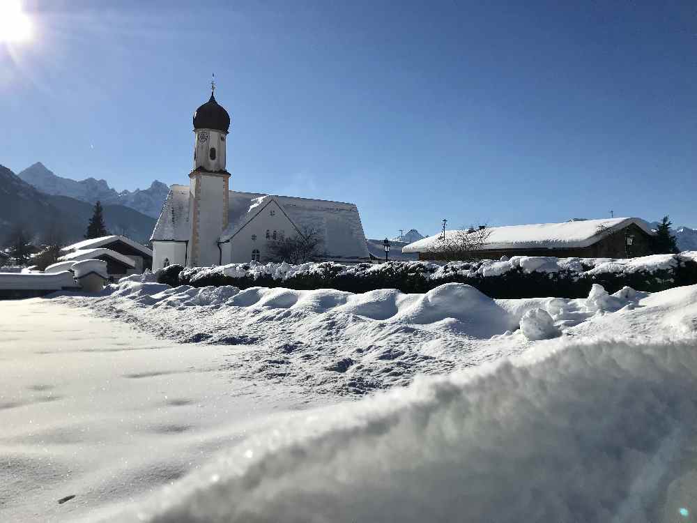 Winterwandern in Wallgau - romantischer kannst du keine Winterwanderung im Karwendel machen