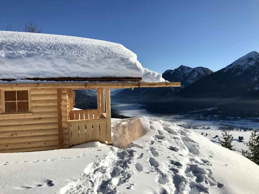 Der Panoramawanderweg in Wallgau ist das ganze Jahr als Wanderung zu empfehlen - auch im Winter!