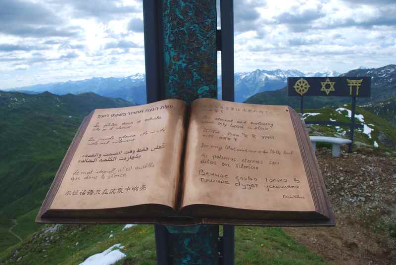 Kunst und Religion am kleinen Gilfert in den Tuxer Alpen 